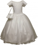 GIRLS COMMUNION DRESSES (0515239) WHITE